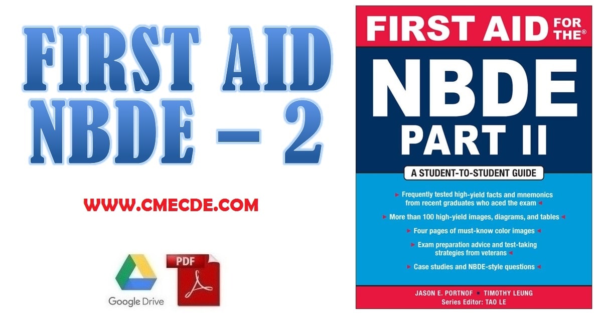 First Aid for the NBDE Part II 2023