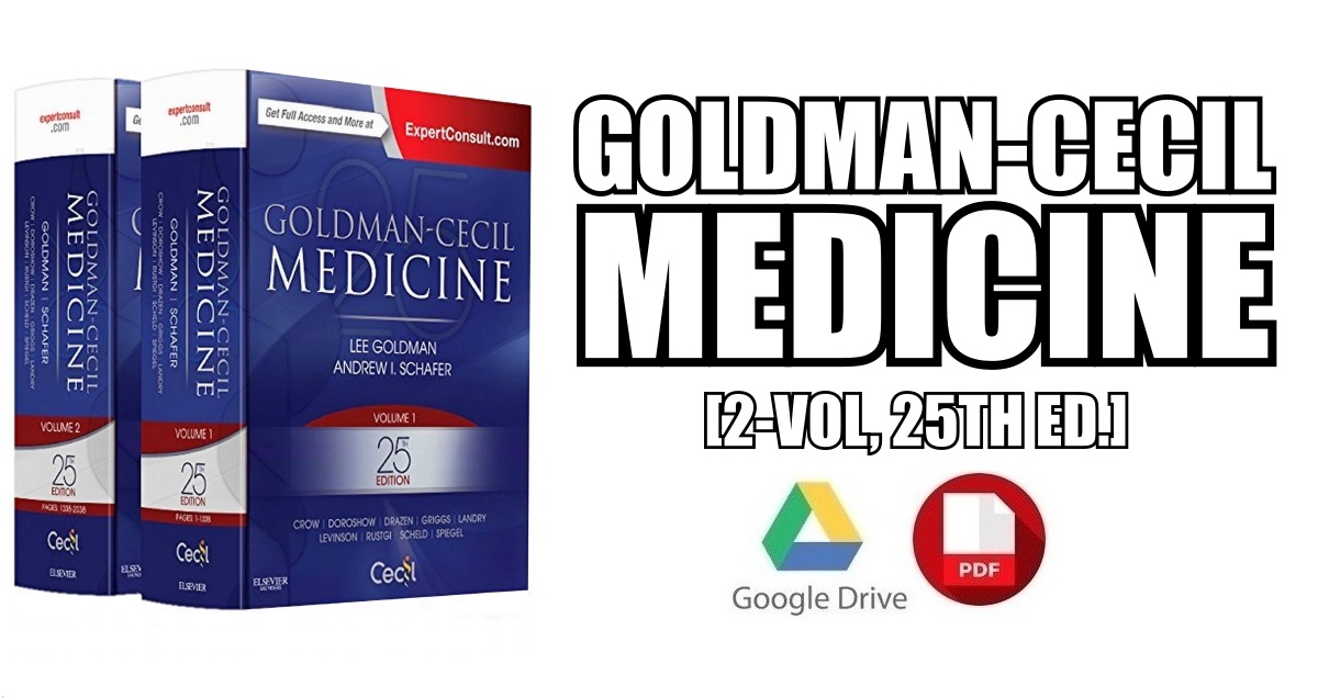 Goldman Cecil Medicine 2 Volume Set 25th edition