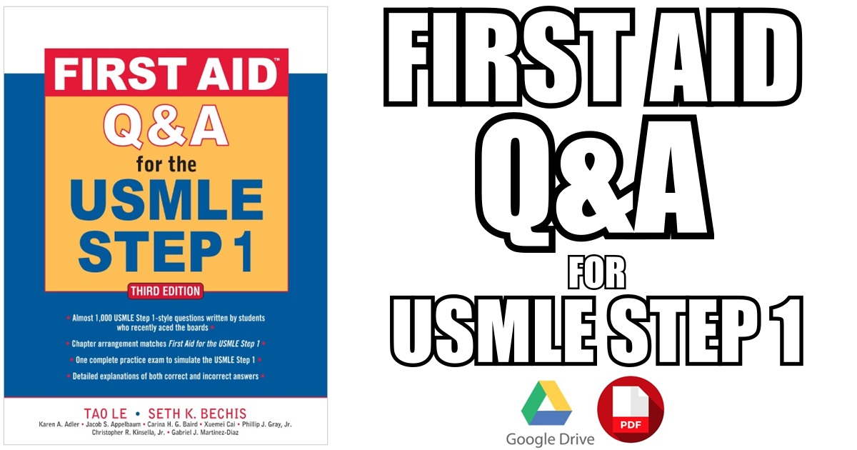 First Aid Q&A For The USMLE Step 1 3rd Edition