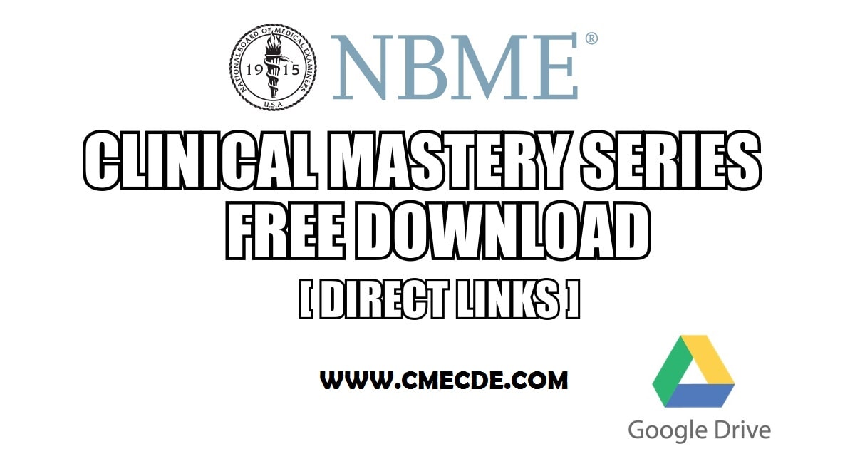 Download NBME Clinical Mastery Series