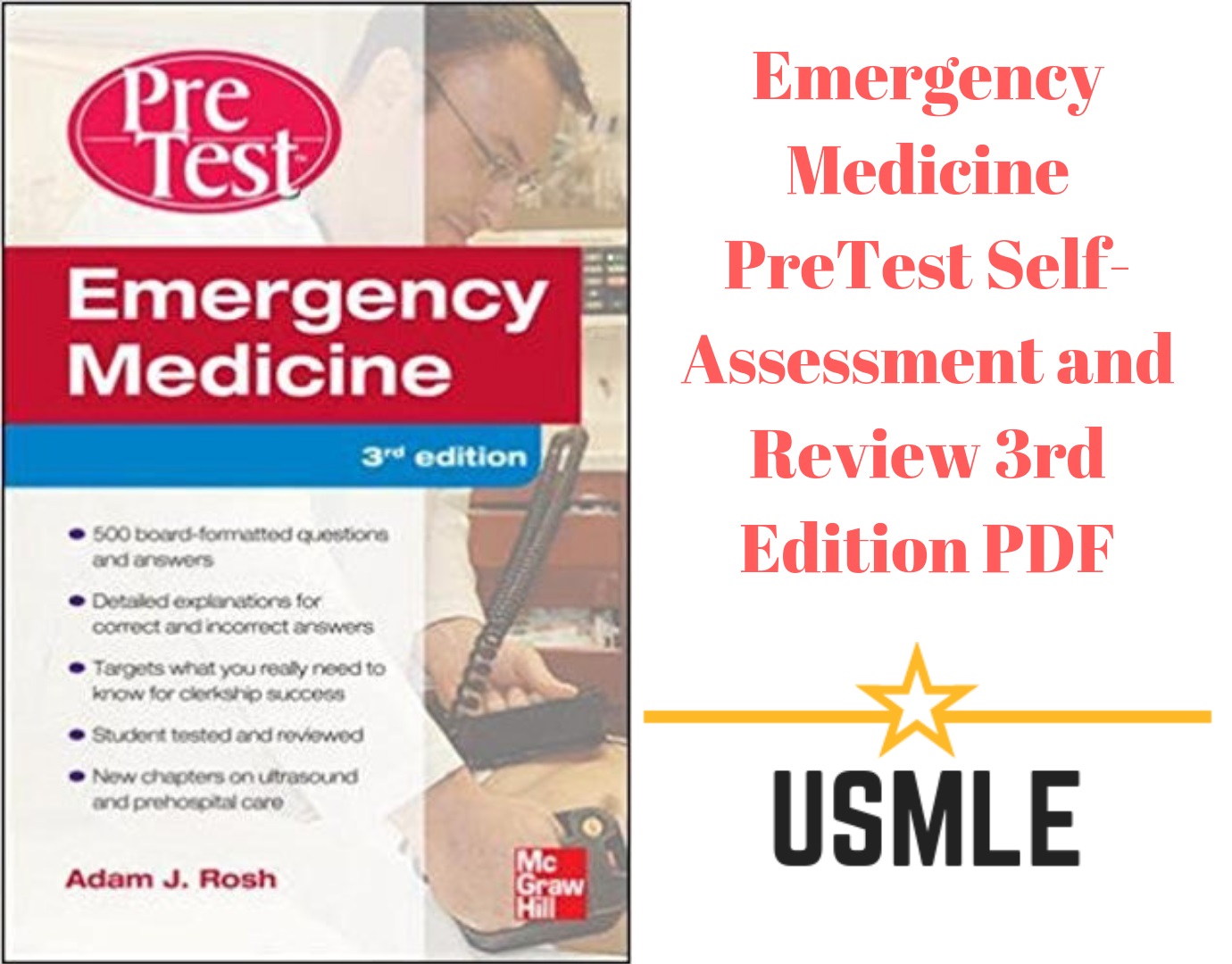 Emergency Medicine PreTest Self-Assessment and Review 3rd Edition