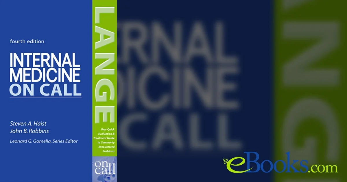 Internal Medicine On Call 4th Edition 