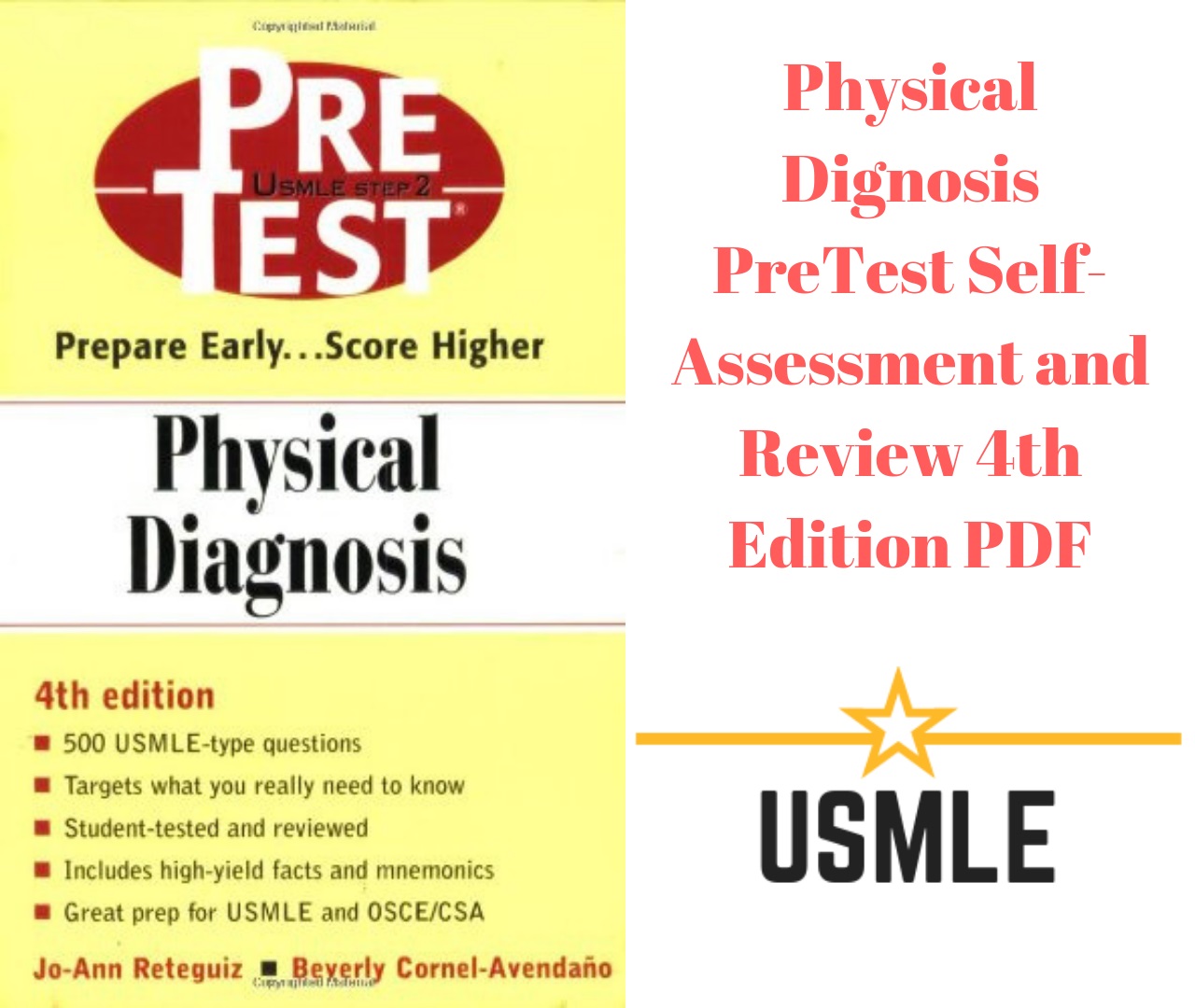 Physical Diagnosis PreTest Self-Assessment and Review 4th Edition