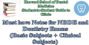 Must have Notes for NBDE and Dentistry Exams 2023