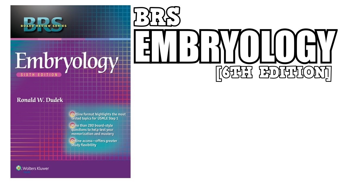 Download BRS Embryology 5th Edition PDF