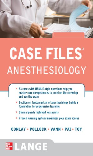 Case files Anesthesiology