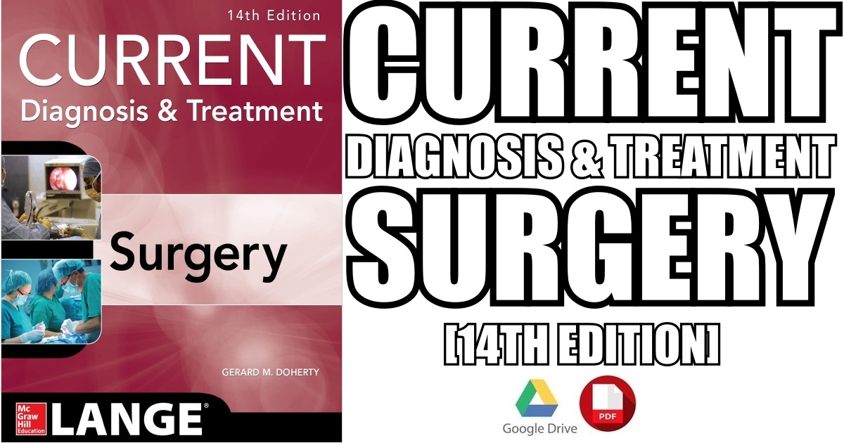 Download Current Diagnosis and Treatment Surgery 14th Edition