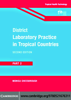 Download District Laboratory Practice in Tropical Countries Part 2 2nd Edition PDF