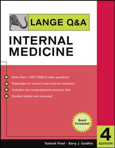 Lange Q&A Internal Medicine 4th Edition