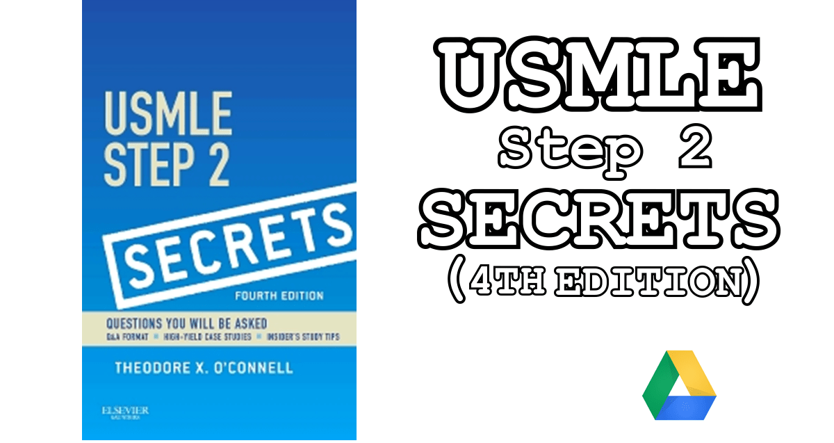 USMLE Step 2 Secrets 4th Edition