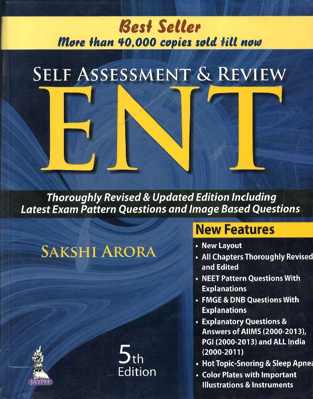 Self Assessment and Review ENT 5th Edition