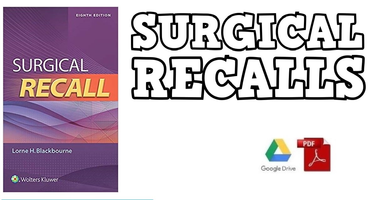 Surgical Recall 8th Edition