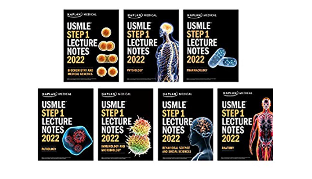 USMLE Step 1 Lecture Notes 2022 7-Book Set 