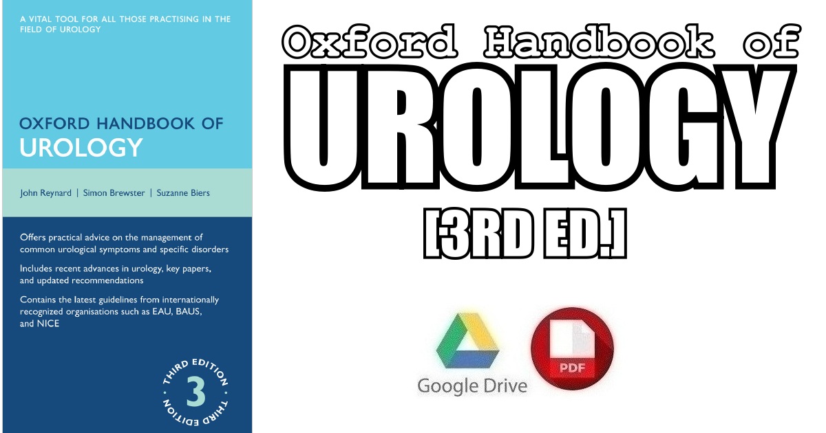Oxford Handbook of Urology 3rd Edition 
