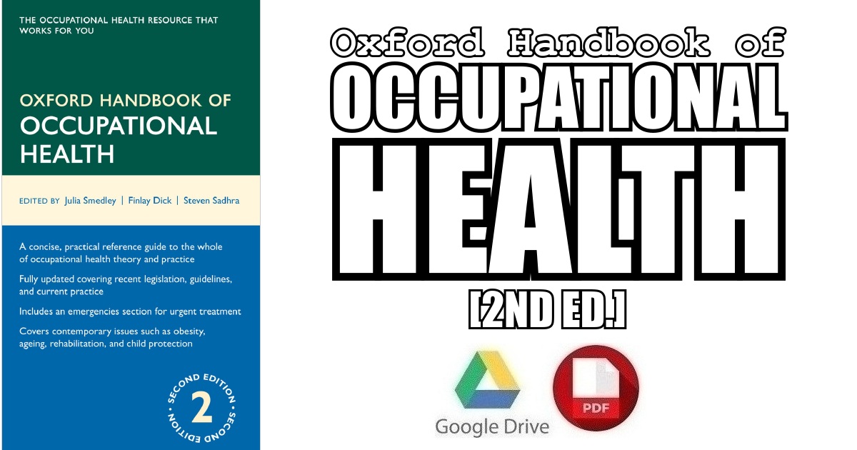 Oxford Handbook of Occupational Health 2nd Edition