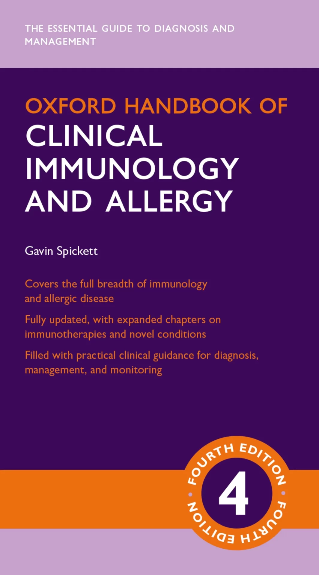 Oxford Handbook of Clinical Immunology and Allergy 4th Edition PDF