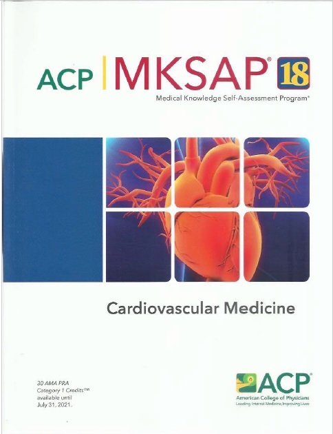 MKSAP 18 Cardiovascular Medicine