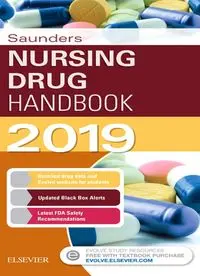 Download Saunders Nursing Drug Handbook 2019 1st Edition
