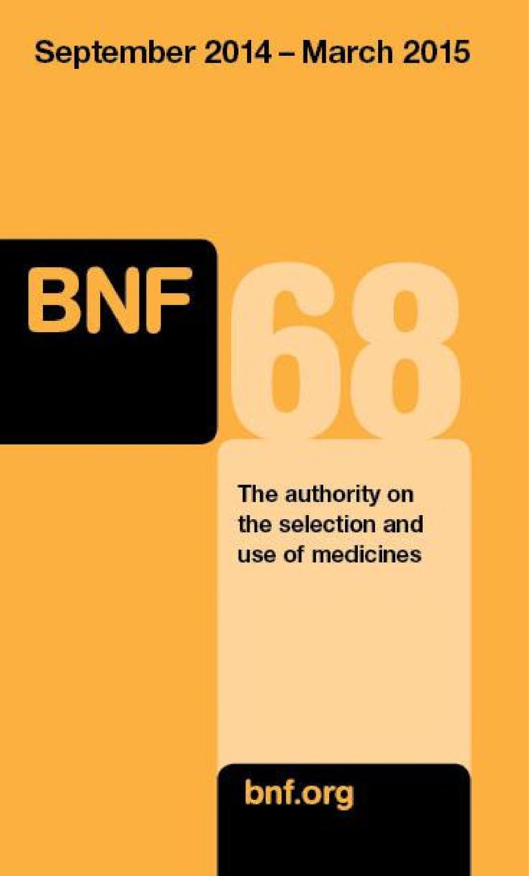 British National Formulary 68 – Joint Formulary Committee