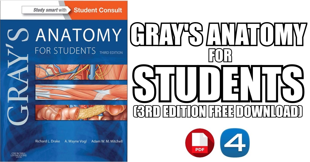 Gray’s Anatomy for Students 3rd Edition