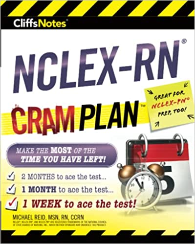 CliffsNotes NCLEX-RN Cram Plan 1st Edition
