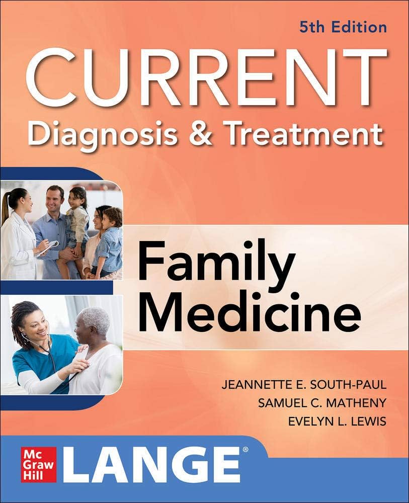CURRENT Diagnosis & Treatment in Family Medicine 5th edition