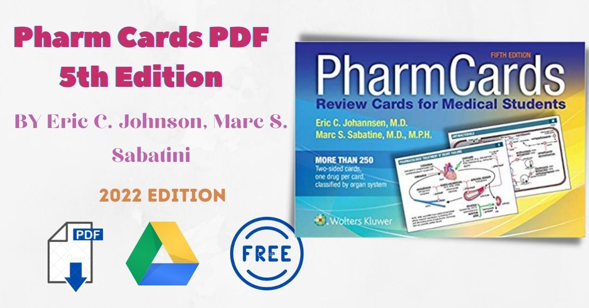 Pharm Cards PDF 5th Edition