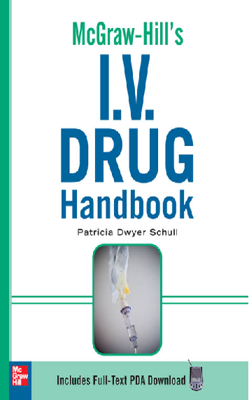 I.V. Drug Handbook – First edition 1e