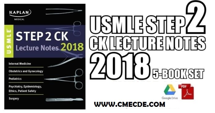 USMLE Step 2 CK Lecture Notes 2018 5-Book Set