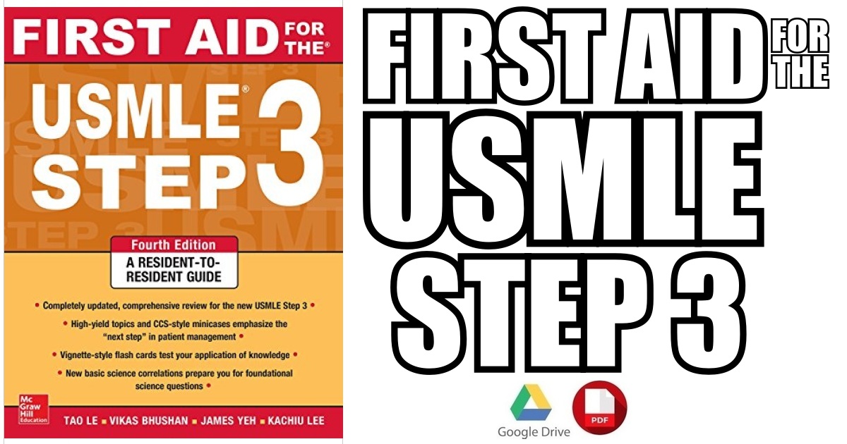 First Aid for the USMLE Step 3 4th Edition