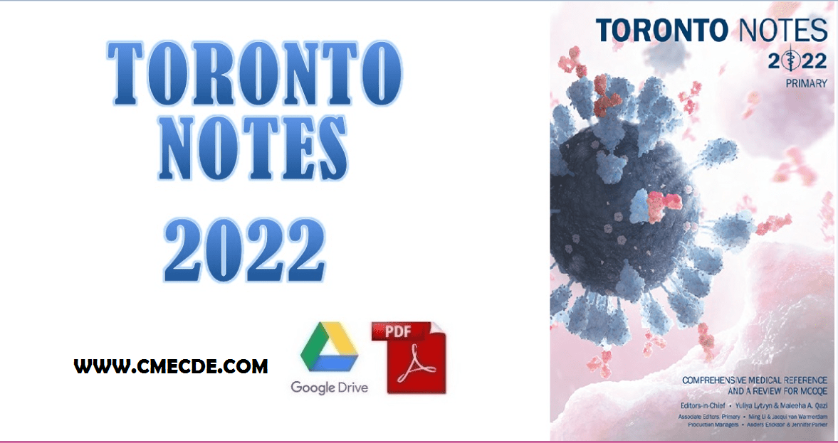 Toronto Notes 2022 PDF Download