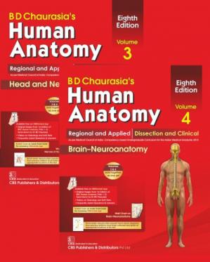 BD Chaurasia's Human Anatomy Regional and Applied Dissection and Clinical: Vol. 3: Head-Neck Brain