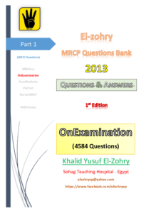 Elzohry-MRCP Questions OnExamination PDF Free 2023