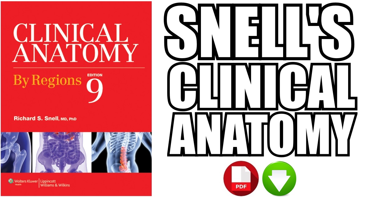 Snell’s Clinical Anatomy 9th Editio
