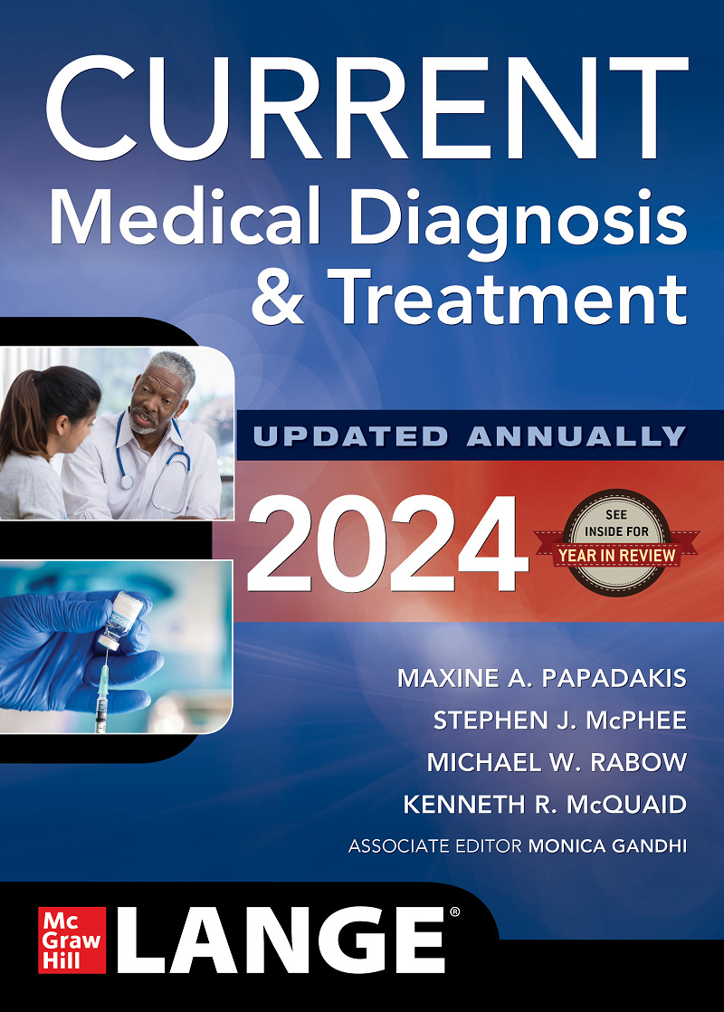 CURRENT Medical Diagnosis and Treatment 2024 63nd Edition