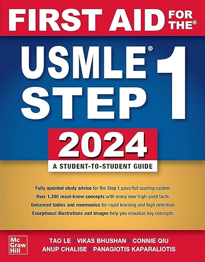 First Aid for the USMLE Step 1 2024 34th Edition PDF Free Download